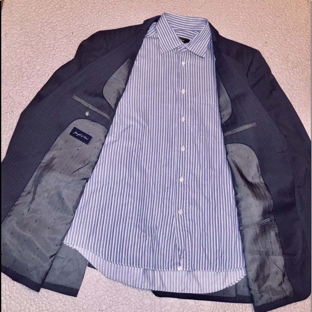 men’s striped jacket